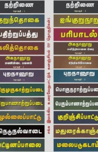 சங்க இலக்கிய உரைவேறுபாட்டுக் களஞ்சியம் (22 தொகுதிகள்)