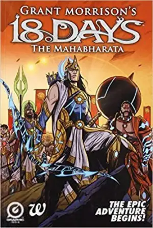Morrison Grant எழுதிய 18 Days: The Mahabharata - Book Cover