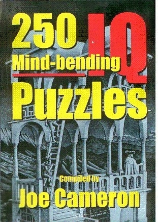 Joe Cameron எழுதிய 250 Mind-bending IQ Puzzles - Book Cover