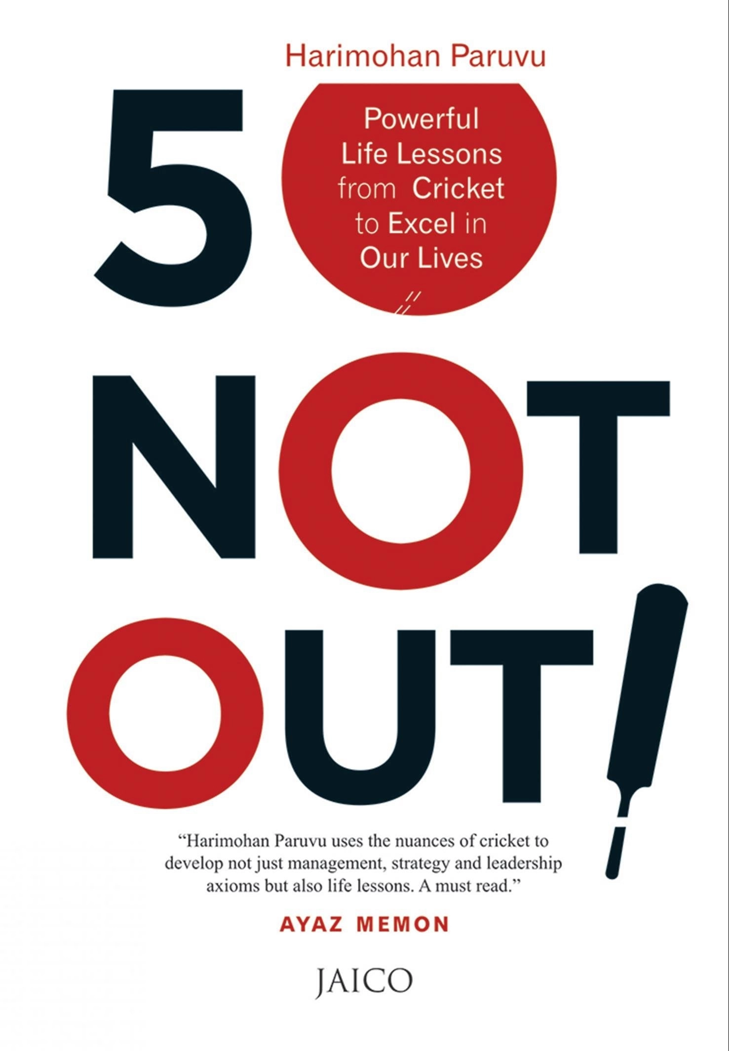 Harimohan Paruvu எழுதிய 50 Not Out - Book Cover
