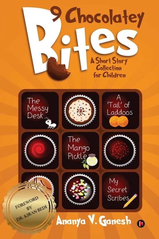 Ananya V. Ganesh எழுதிய 9 Chocolatey Bites - Book Cover