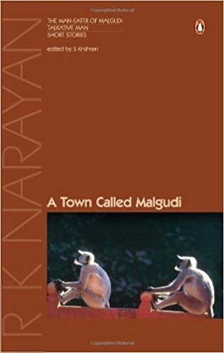 R. K. Narayanan எழுதிய A Town Called Malgudi - Book Cover