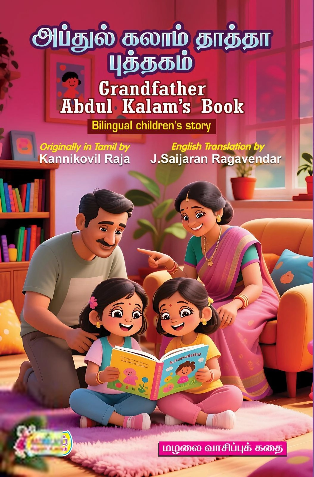 கன்னிக்கோவில் இராஜா எழுதிய அப்துல் கலாம் தாத்தா புத்தகம் / Grandfather Abdul Kalam’s Book - Book Cover