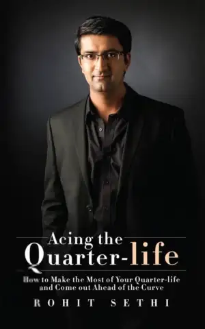 Rohit Sethi எழுதிய Acing the Quarter-life - Book Cover