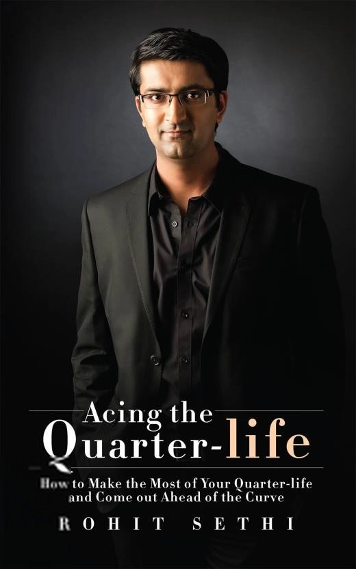 Rohit Sethi எழுதிய Acing the Quarter-life - Book Cover