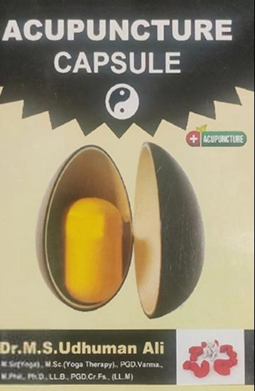Dr. M. S. Udhuman Ali எழுதிய Acupuncture Capsule - Book Cover
