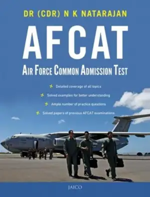 Dr. (CDR) N. K. Natarajan எழுதிய AFCAT: Air Force Common Admission Test - Book Cover