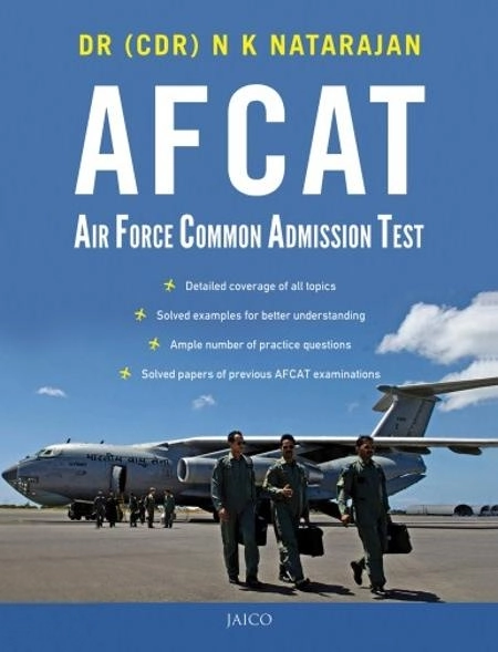 Dr. (CDR) N. K. Natarajan எழுதிய AFCAT: Air Force Common Admission Test - Book Cover