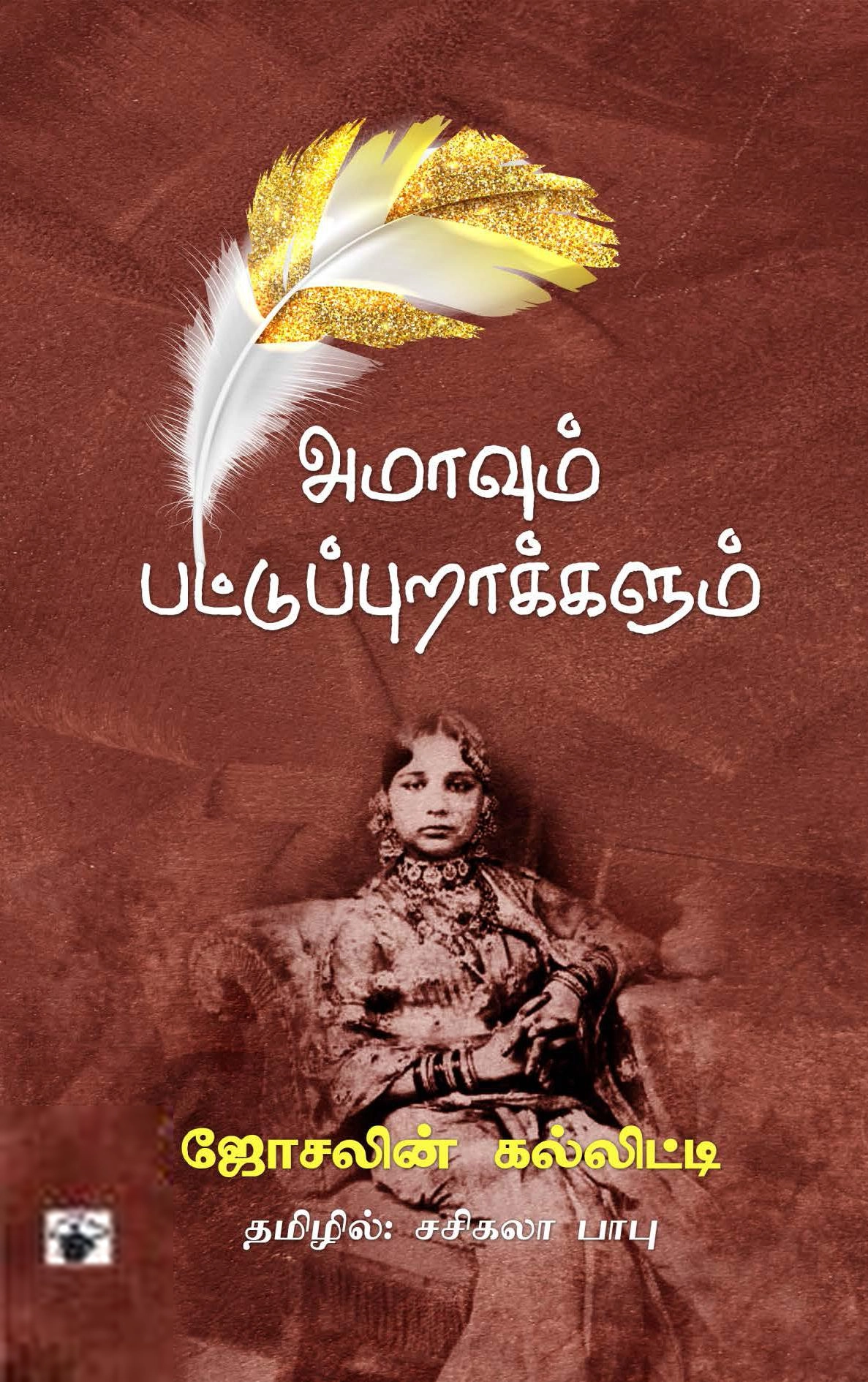 ஜோசலின் கல்லிட்டி எழுதிய அமாவும் பட்டுப்புறாக்களும் - Book Cover