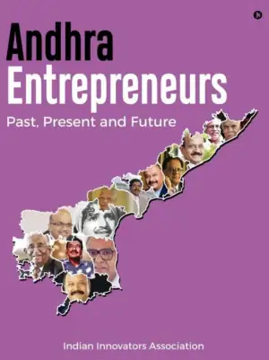Indian Innovators Association எழுதிய Andhra Entrepreneurs - Book Cover