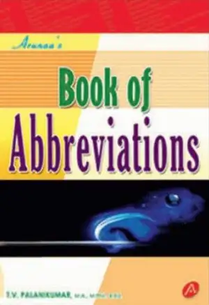 T.V. Palanikumar எழுதிய Arunaa's Book of Abbreviations - Book Cover