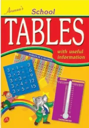 Aruna Publications எழுதிய Arunaa's School TABLES - Book Cover