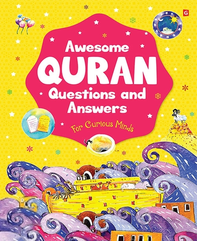 Saniyasnain Khan எழுதிய Awesome Quran Questions and Answers - Book Cover