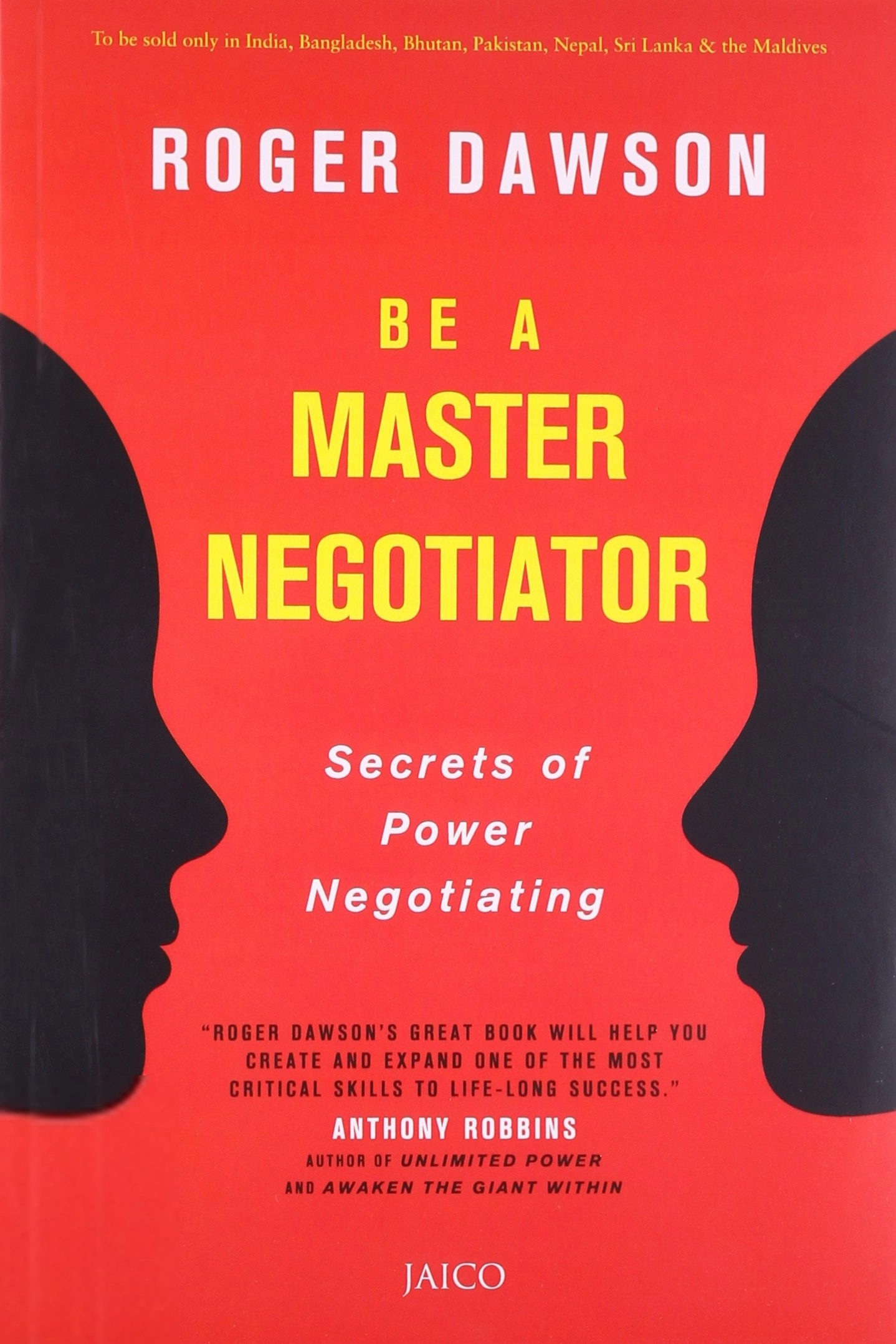 Roger Dawson எழுதிய Be a Master Negotiator - Book Cover