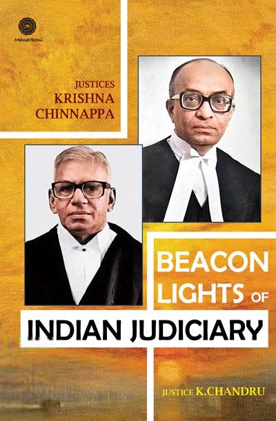 Justice K. Chandru எழுதிய Beacon Lights of Indian Judiciary - Book Cover