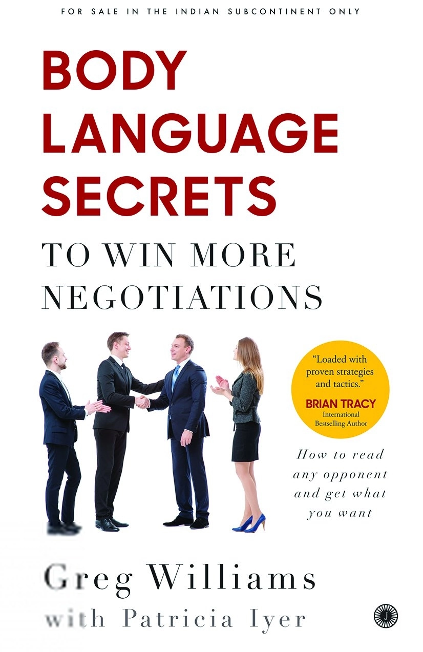 Greg Williams எழுதிய Body Language Secrets to Win More Negotiations - Book Cover