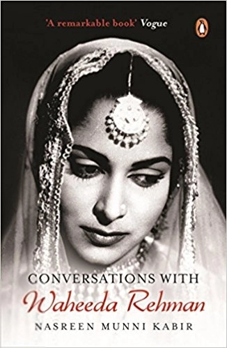 Nasreen Munni Kabir எழுதிய Conversations with Waheeda Rehman - Book Cover