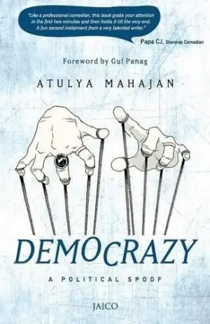 Atulya Mahajan எழுதிய Democrazy - Book Cover
