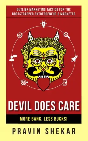 Pravin Shekar எழுதிய Devil Does Care - Book Cover