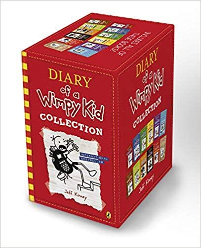 Jeff Kinney எழுதிய Diary of a Wimpy Kid 12 Book Slipcase - box set - Book Cover