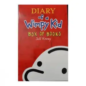 Jeff Kinney எழுதிய Diary of Wimpy Kid BoxSet-12 Vol - Book Cover