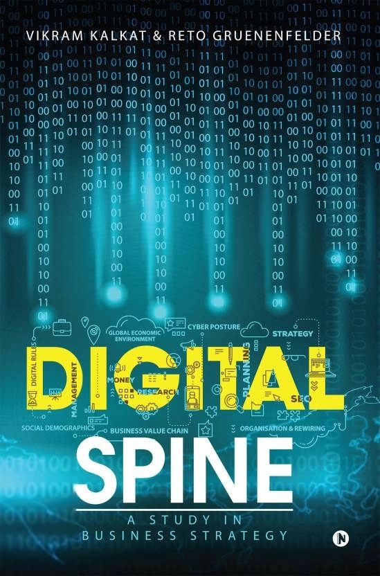 Vikram Kalkat எழுதிய Digital Spine - Book Cover