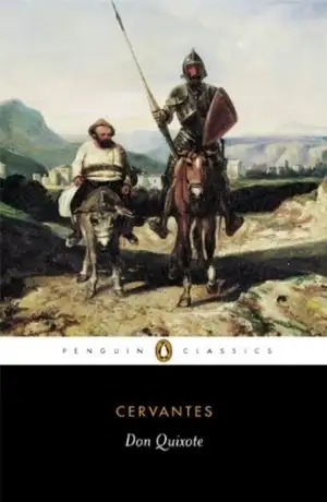 Miguel De Cervantes Saavedra எழுதிய Don Quixote - Book Cover
