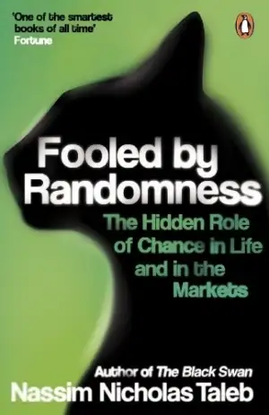 Nassim Nicholas Taleb எழுதிய Fooled by Randomness : The Hidden Role - Book Cover