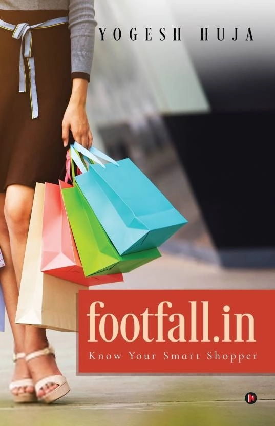 Yogesh Huja எழுதிய Footfall.in - Book Cover