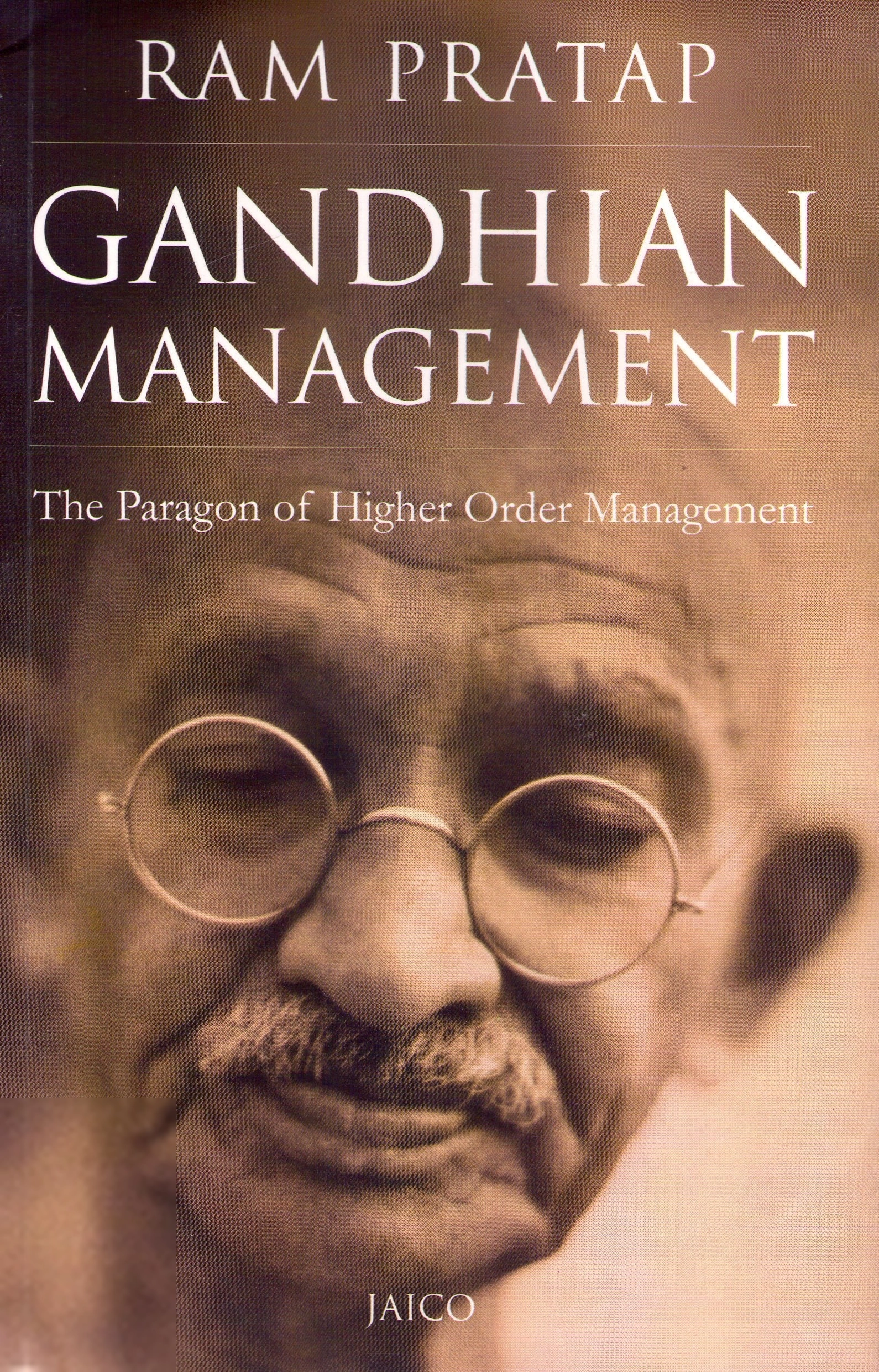 Ram Pratap எழுதிய Gandhian Management - Book Cover