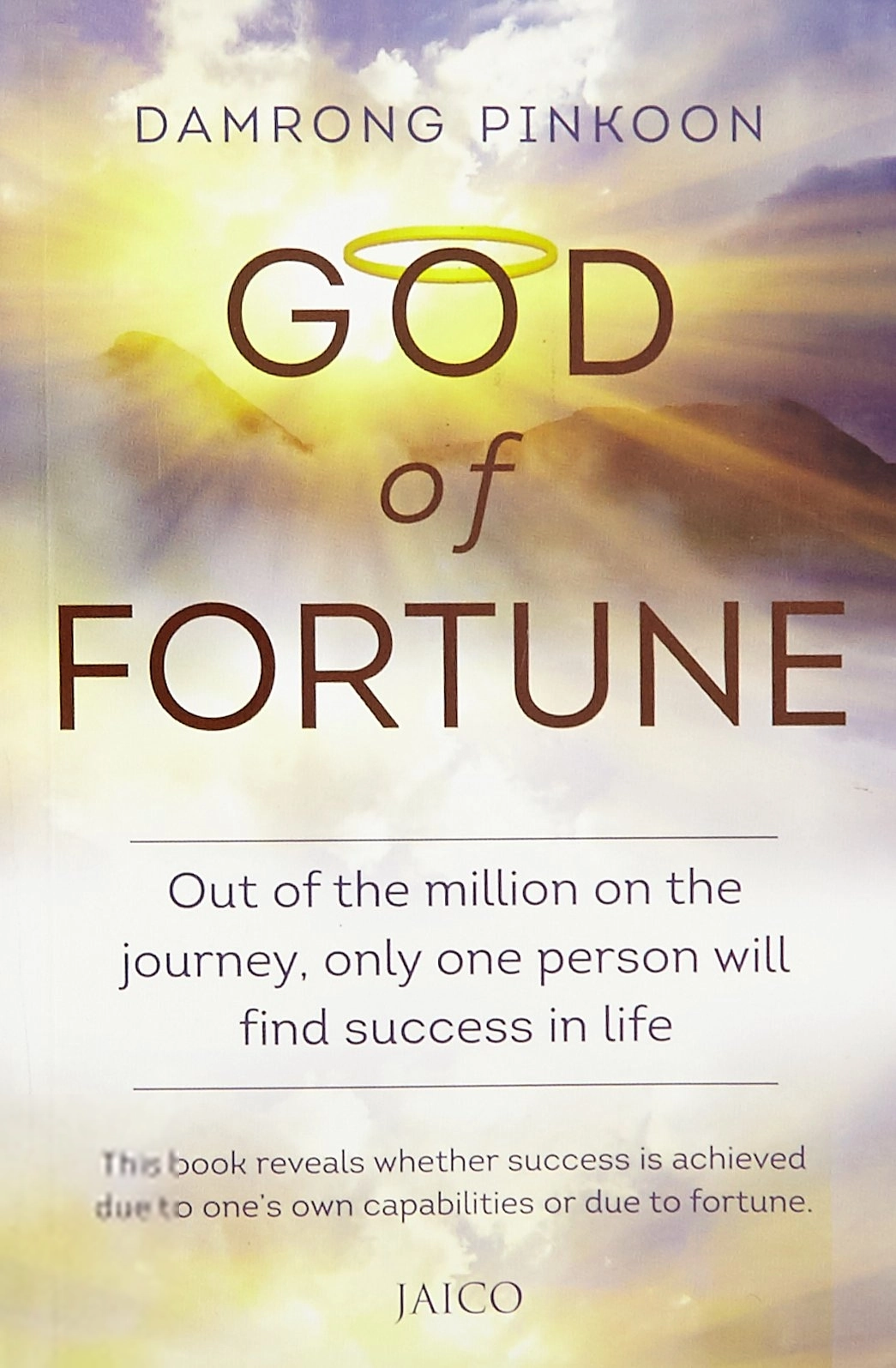 Damrong Pinkoon எழுதிய God of Fortune - Book Cover