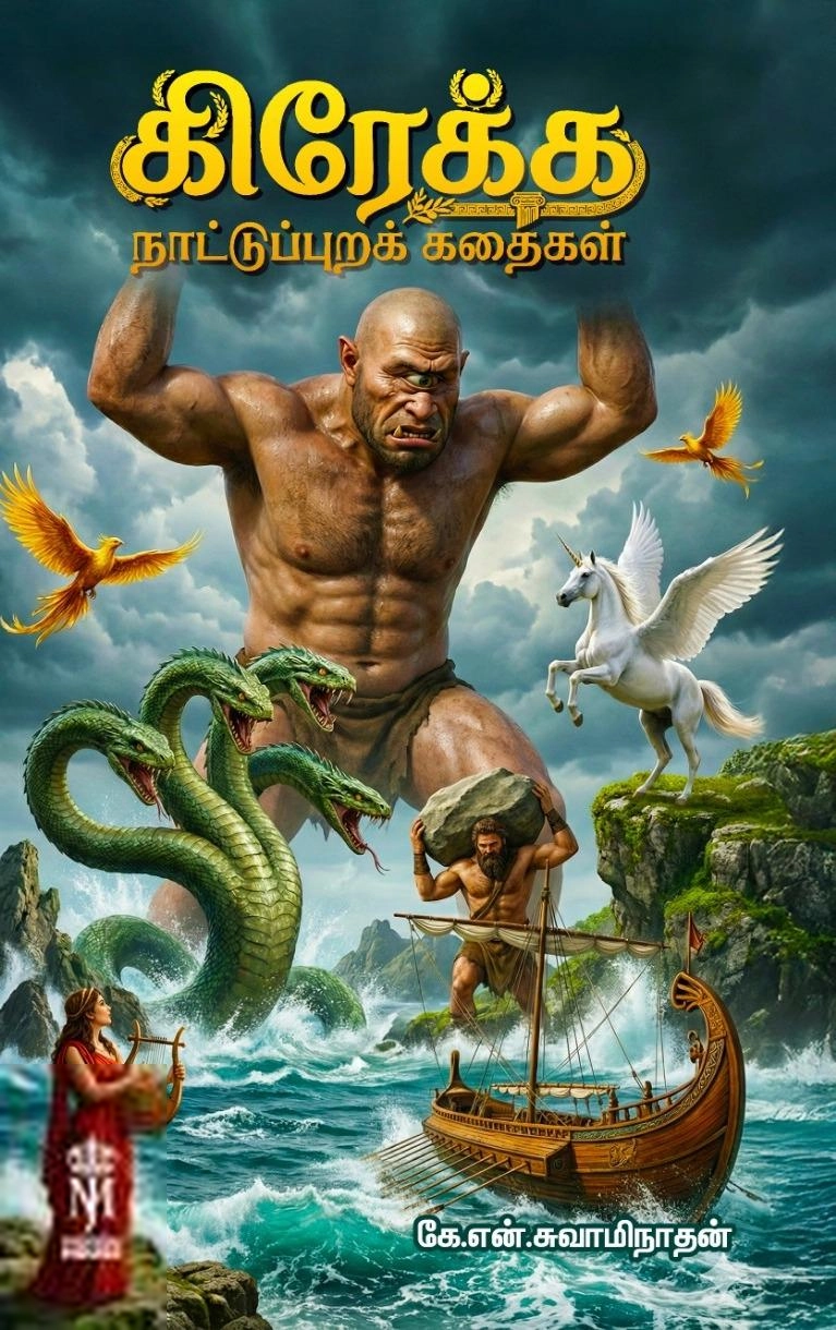 கே. என். சுவாமிநாதன் எழுதிய கிரேக்க நாட்டுப்புறக் கதைகள் - Book Cover