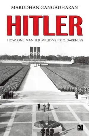 Marudhan Gangadharan எழுதிய Hitler - Book Cover