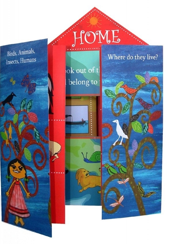 Nina Sabnani எழுதிய Home - Book Cover