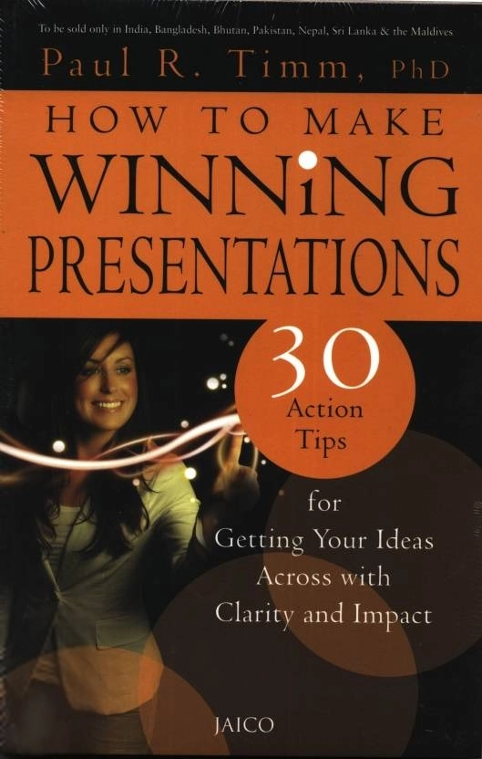 Paul R. Timm எழுதிய How to Make Winning Presentations - Book Cover
