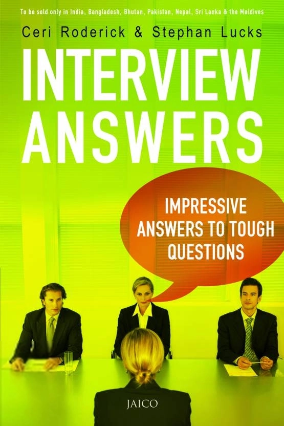 Ceri Roderick,Stephan Lucks எழுதிய Interview Answers - Book Cover