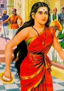 திருவேணி எழுதிய இரட்டை காப்பிய மகளிர் - Book Cover