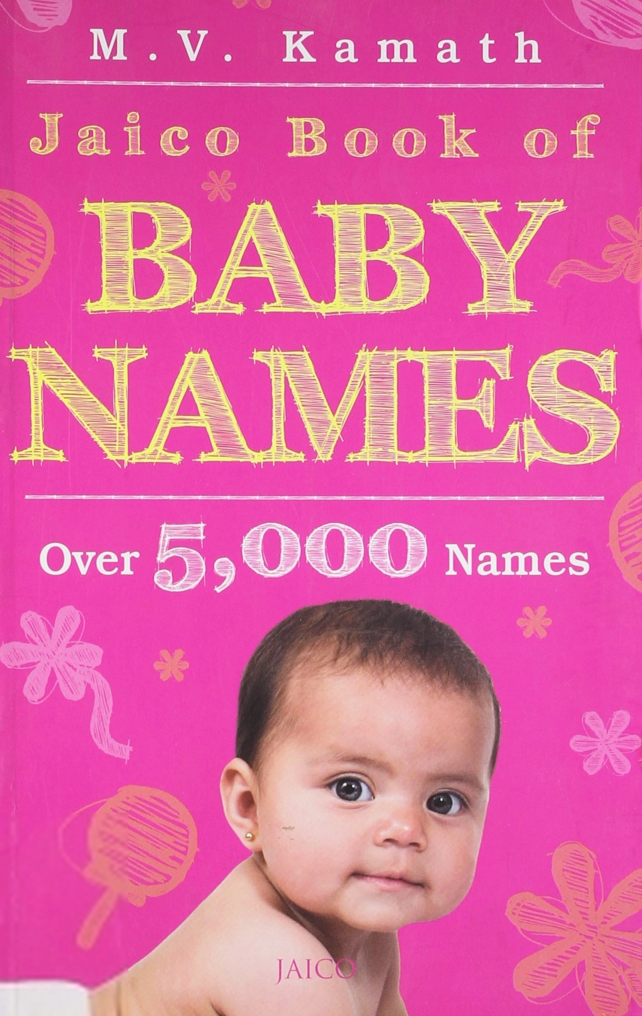 M.V. Kamath எழுதிய Jaico Book of Baby Names - Book Cover