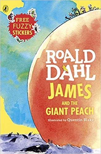 Roald Dahl எழுதிய James and the Giant Peach - Book Cover