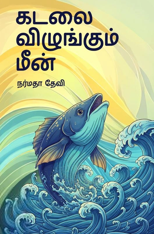 நர்மதா தேவி எழுதிய கடலை விழுங்கும் மீன் - Book Cover
