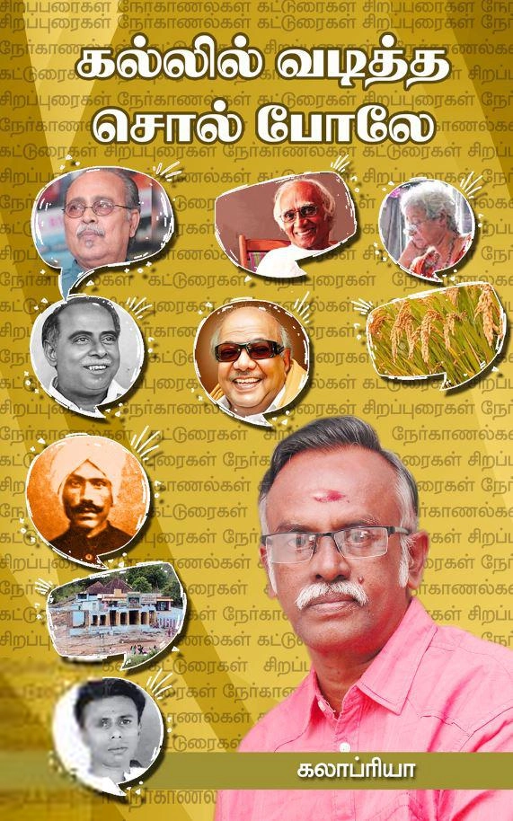 கலாப்ரியா எழுதிய கல்லில் வடித்த சொல் போலே - Book Cover