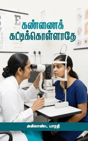 Dr. S. அகிலாண்ட பாரதி எழுதிய கண்ணைக் கட்டிக்கொள்ளாதே - Book Cover