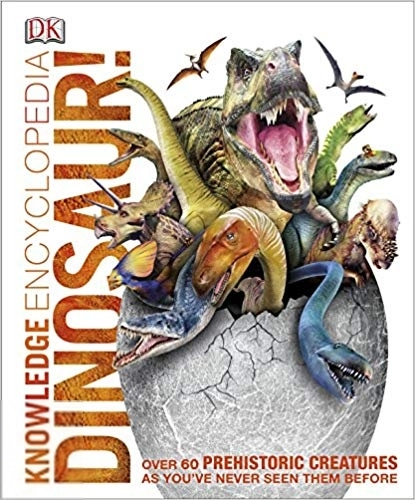 DK எழுதிய Knowledge Encyclopedia Dinosaur - Book Cover