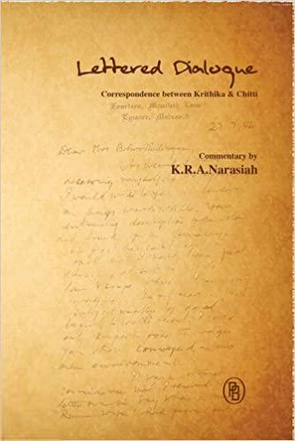 K.R.A. Narasiah எழுதிய Lettered Dialogue - Book Cover