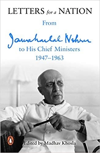 Jawaharlal Nehru எழுதிய Letters for a Nation - Book Cover