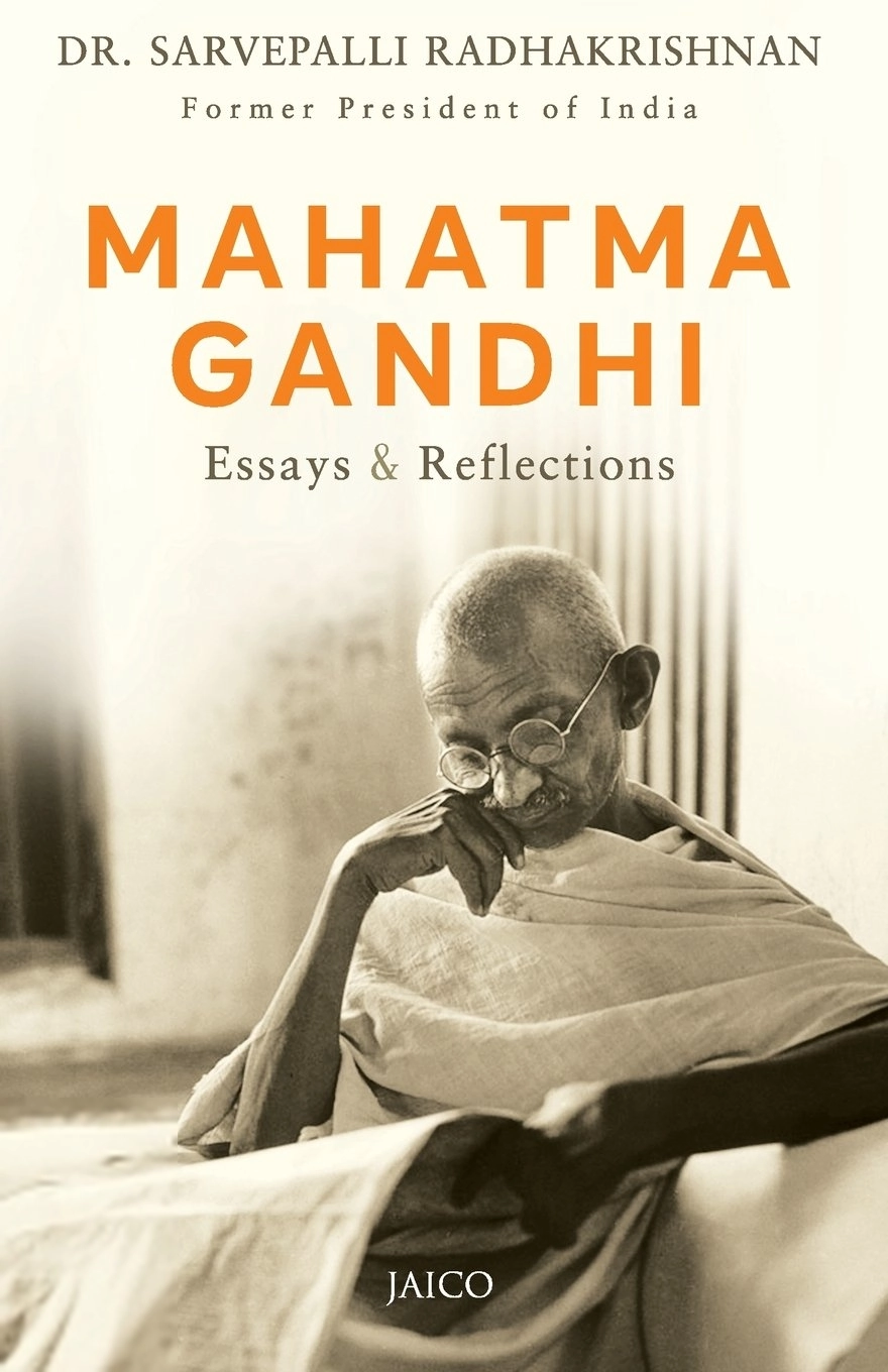 Dr. Sarvepalli Radhakrishnan எழுதிய Mahatma Gandhi - Book Cover