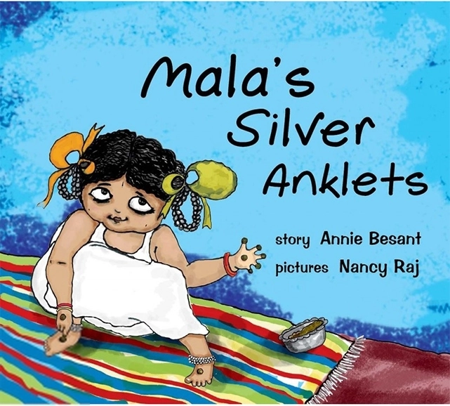 Nancy Raj எழுதிய Mala's Silver Anklets - Book Cover