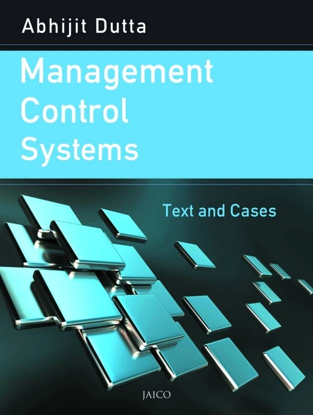 Abhijit Dutta எழுதிய Management Control Systems - Book Cover
