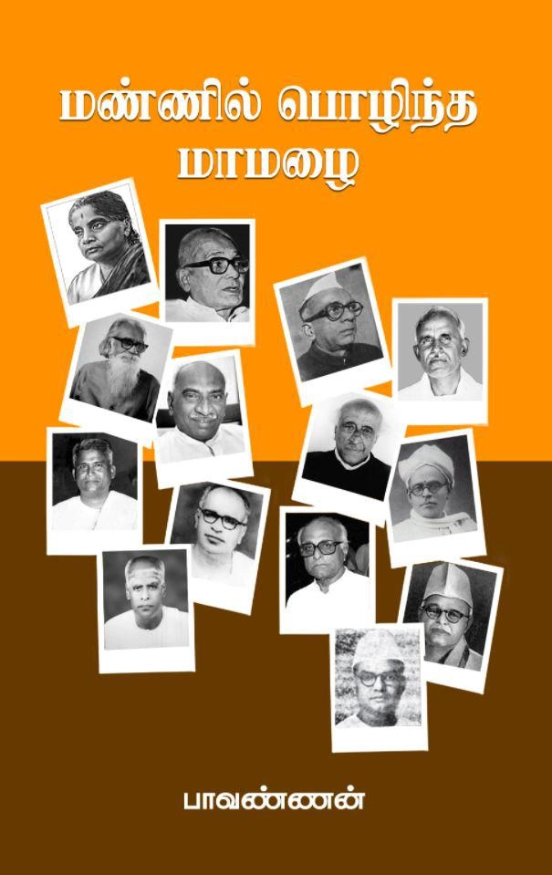 பாவண்ணன் எழுதிய மண்ணில் பொழிந்த மாமழை - Book Cover