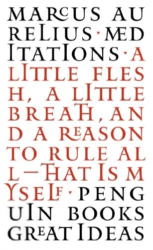 Marcus Aurelius எழுதிய Meditations (Penguin Great Ideas) - Book Cover